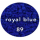 Preserved Lichen Moss Royal Blue